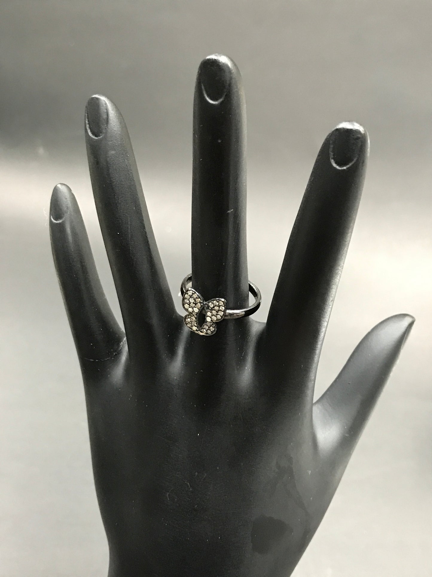 Butterfly Diamond Ring
