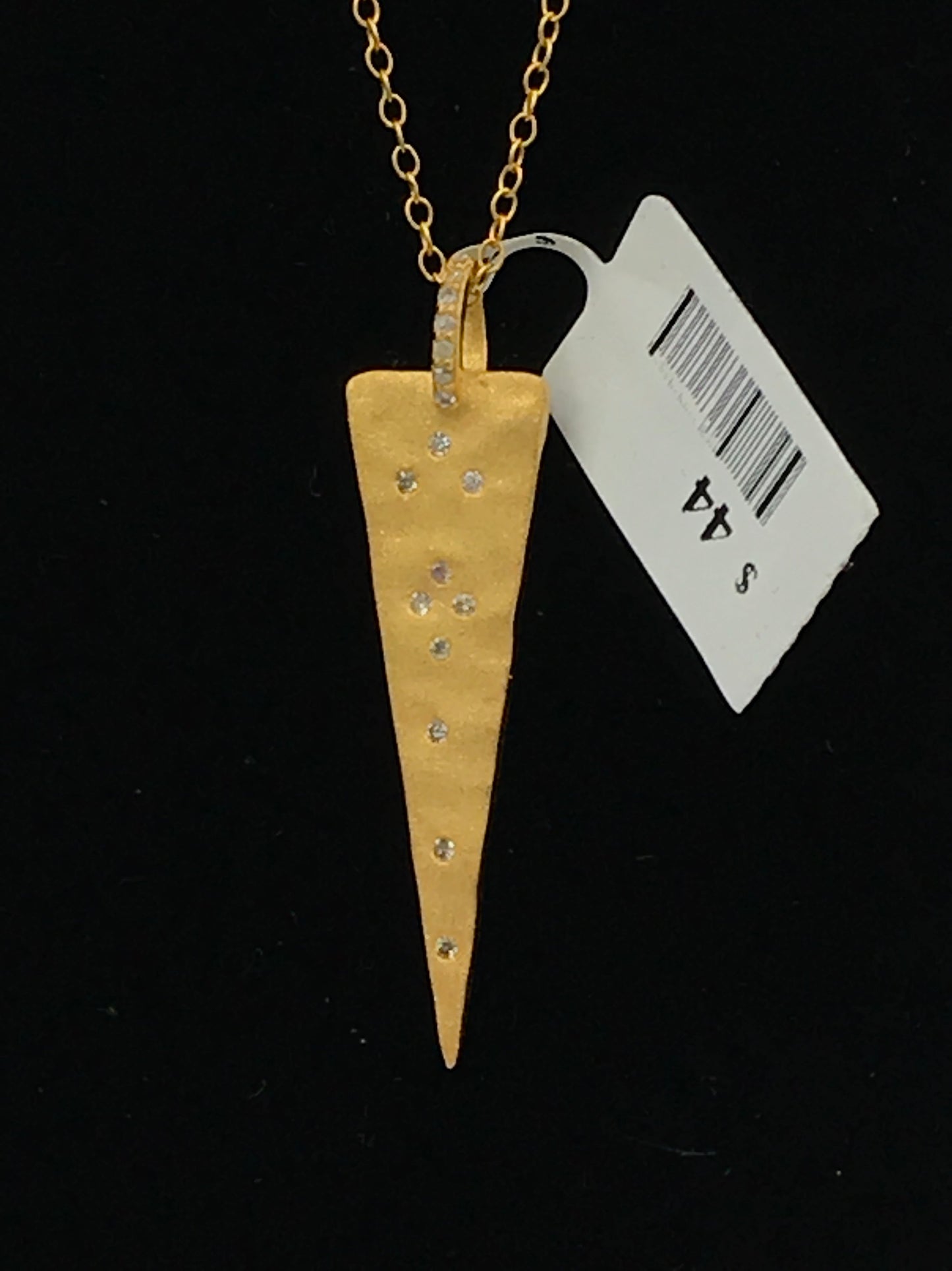 Triangle Diamond Pendant