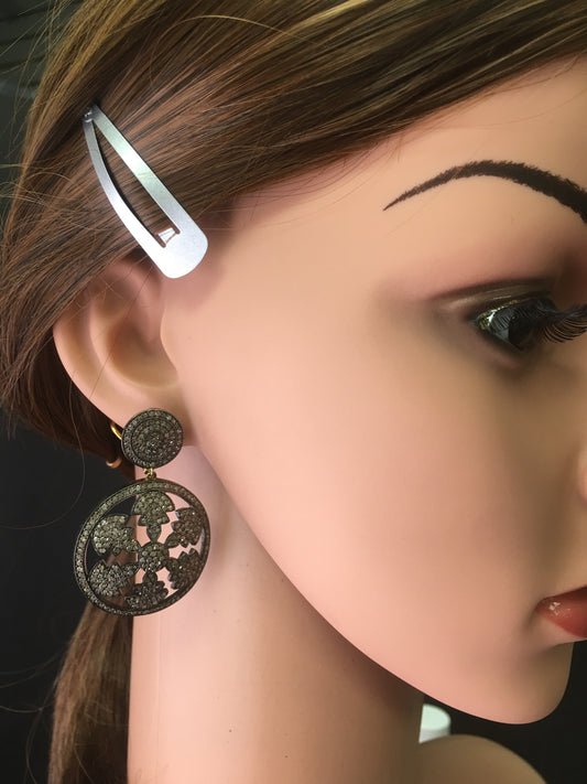 Fancy Round Shape Diamond Ring