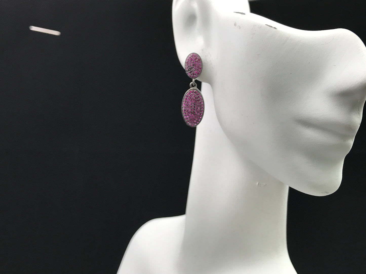 Small double oval Earring
