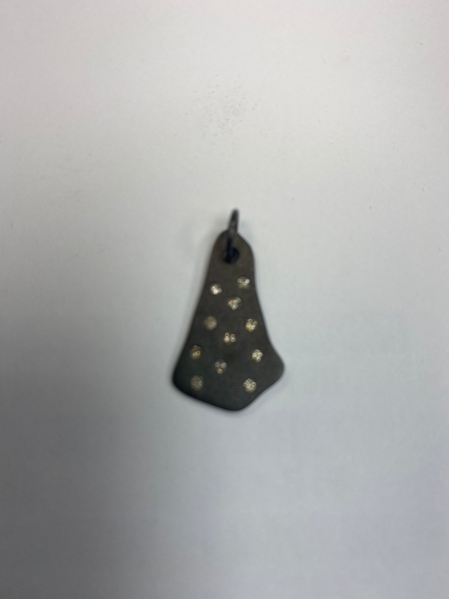 Silver Diamond Charm