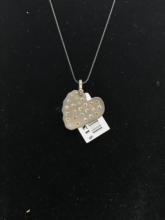 Heart Shape Diamond Pendant