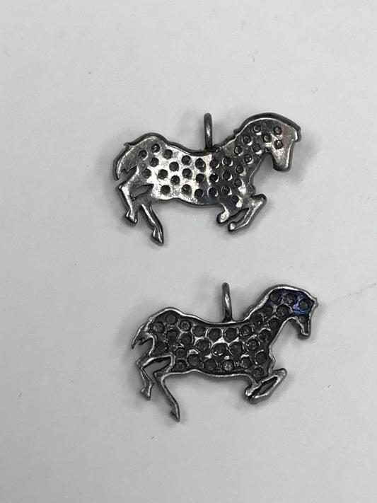 Horse Shape Diamond Charm