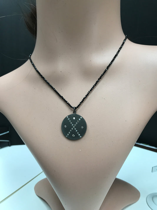 Circle Diamond Pendant