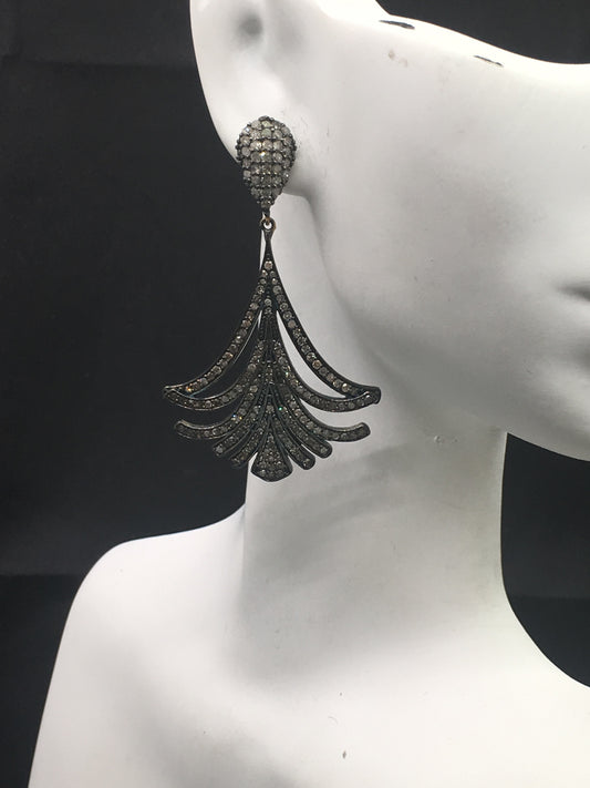 Stylish Diamond Earrings