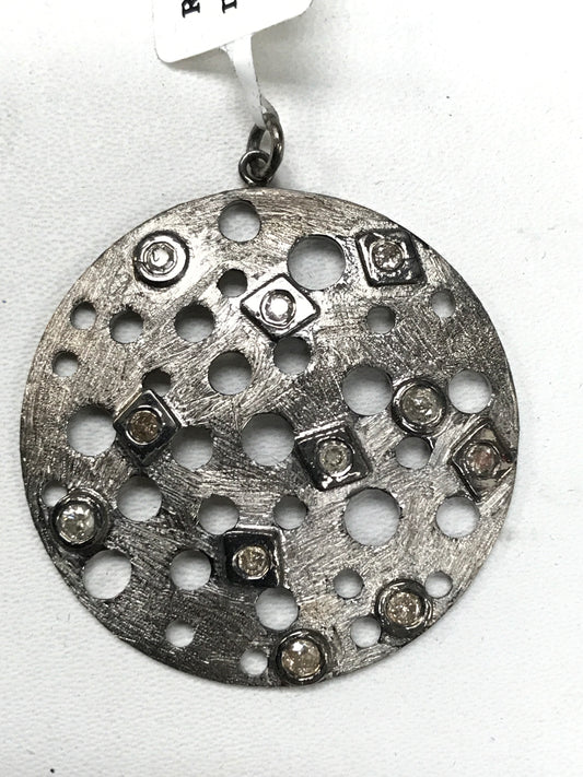 Circular Shape Diamond Charm