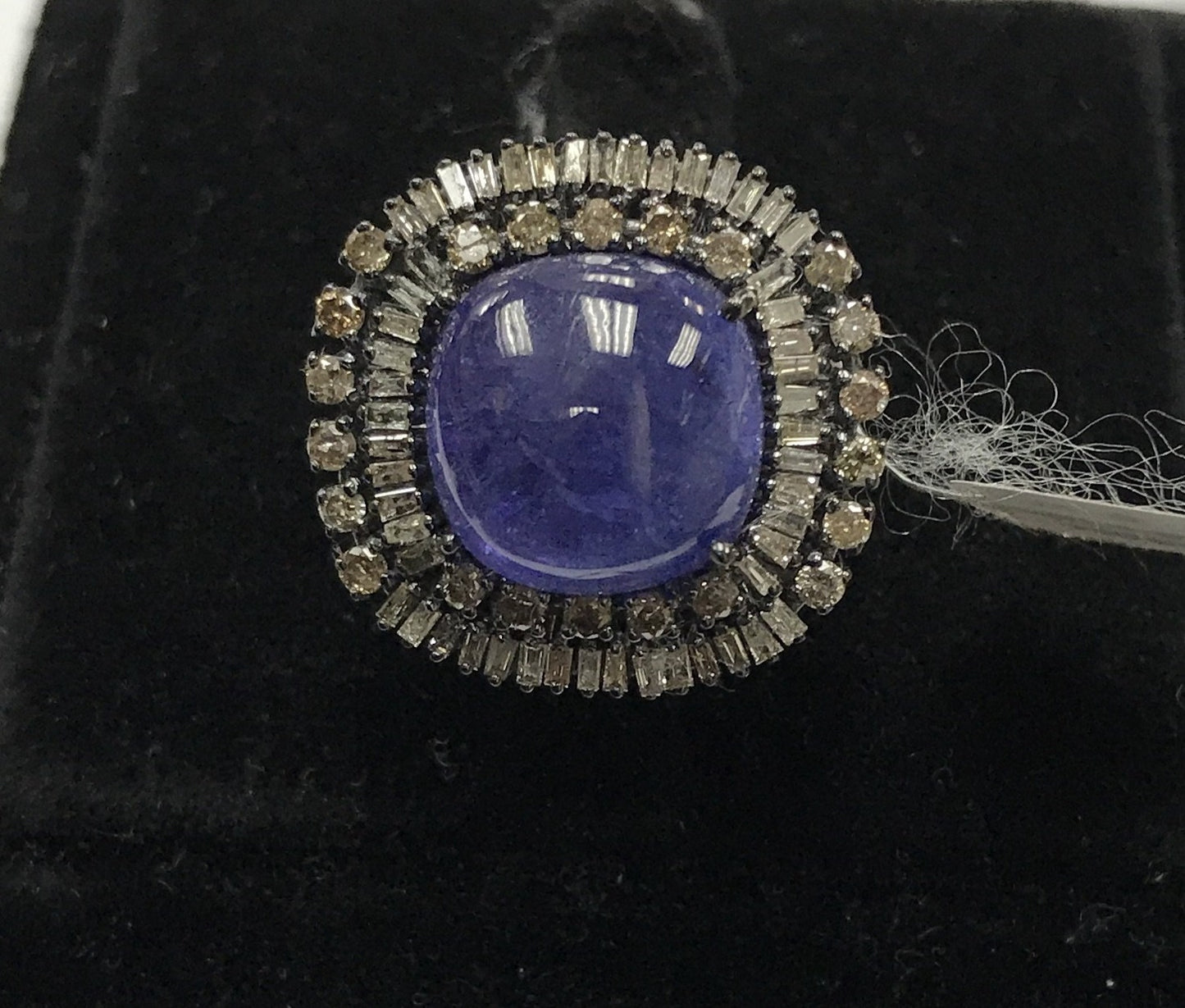Tanzanite and Diamond Ring