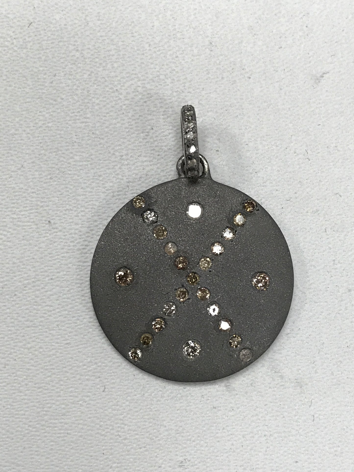 Circle Diamond Pendant