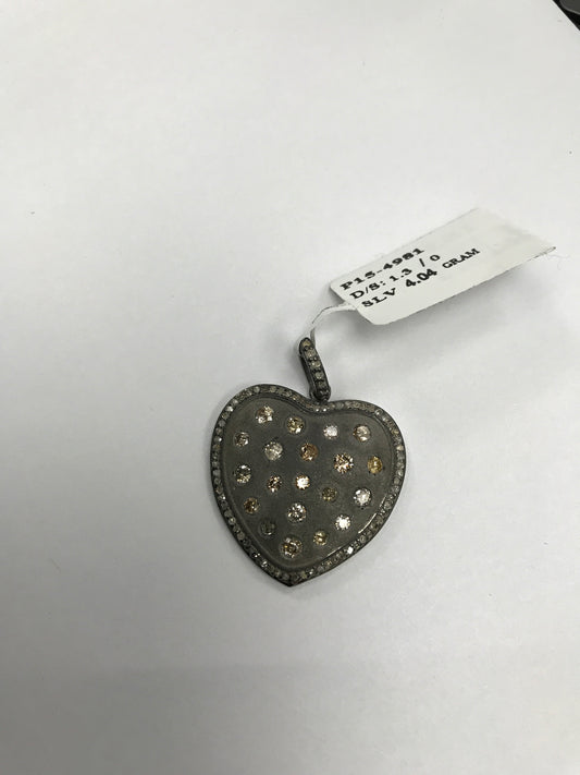 Heart Shape Diamond Pendant