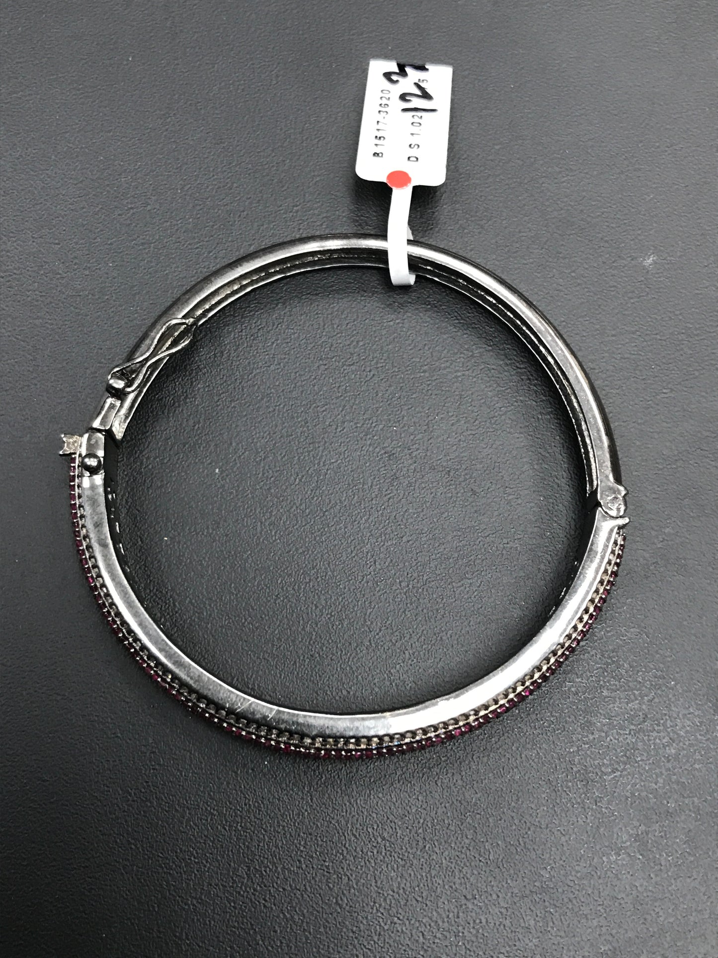 Diamond and Ruby Designer Bangles