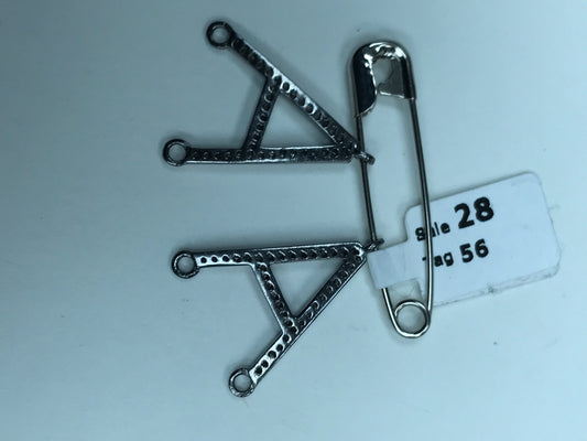 Letter A Diamond Charm .925 Oxidized Sterling Silver Diamond Charms, Genuine handmade pave diamond Charm Size Approx 0.96"( 19 x 24 MM)