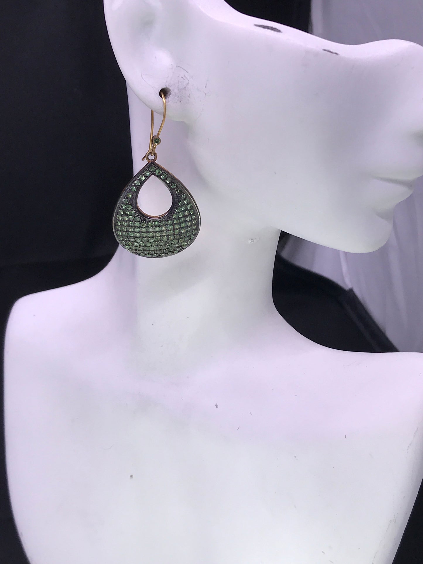 Tsvorite Earrings,