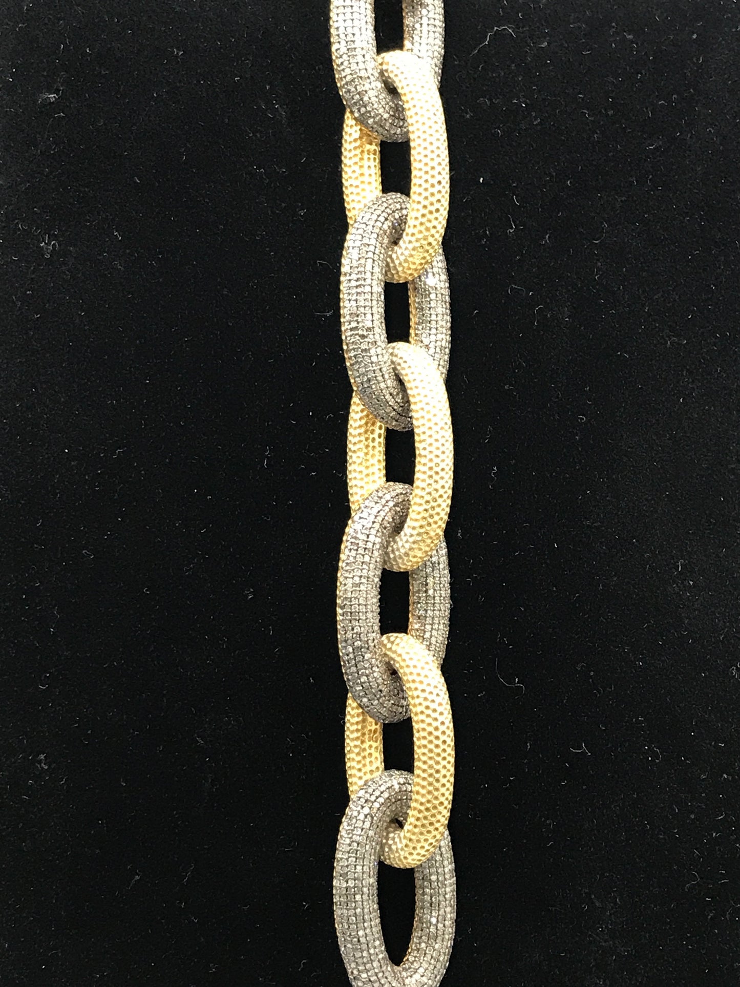 Chain Link Diamond Bracelet