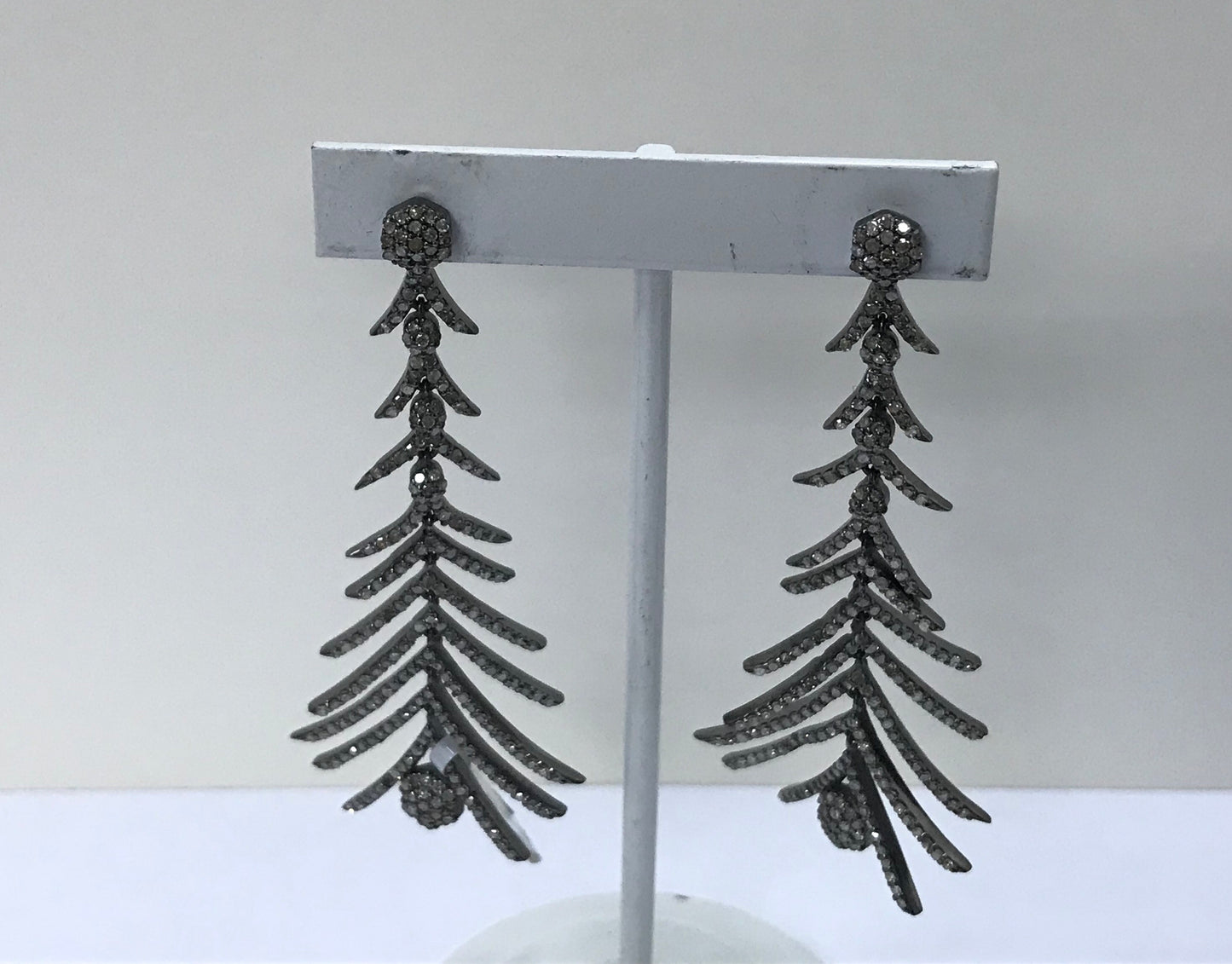 Diamond Art Deco Earrings