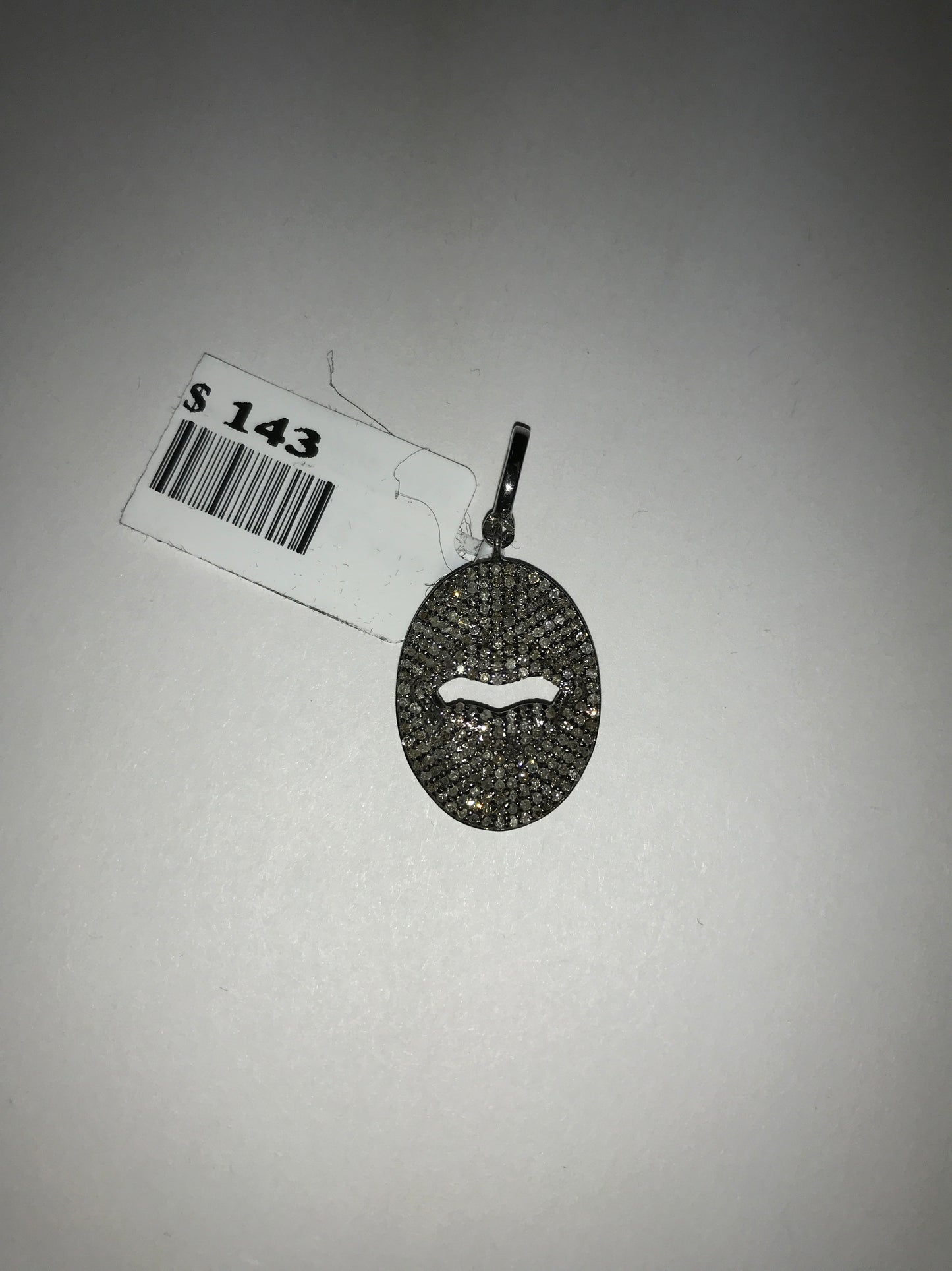 LIPS DIAMOND PENDANTS CHARMS