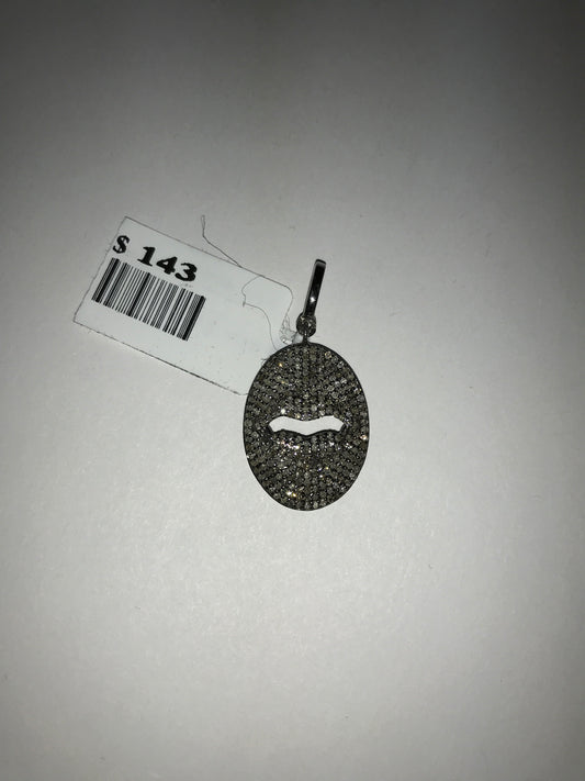 LIPS DIAMOND PENDANTS CHARMS