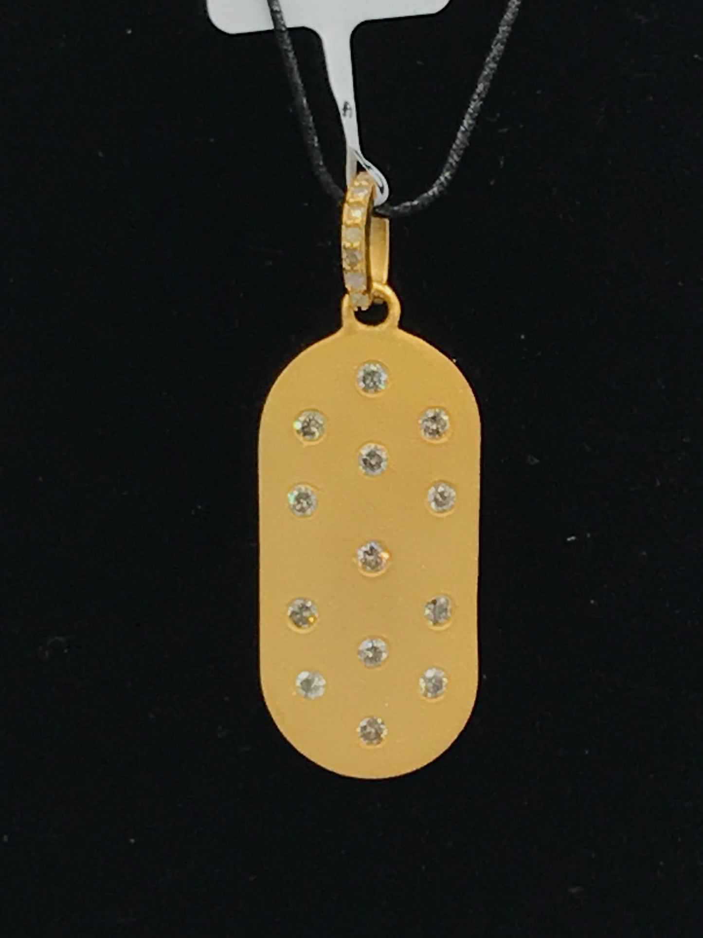 Rectangular Diamond Pendants