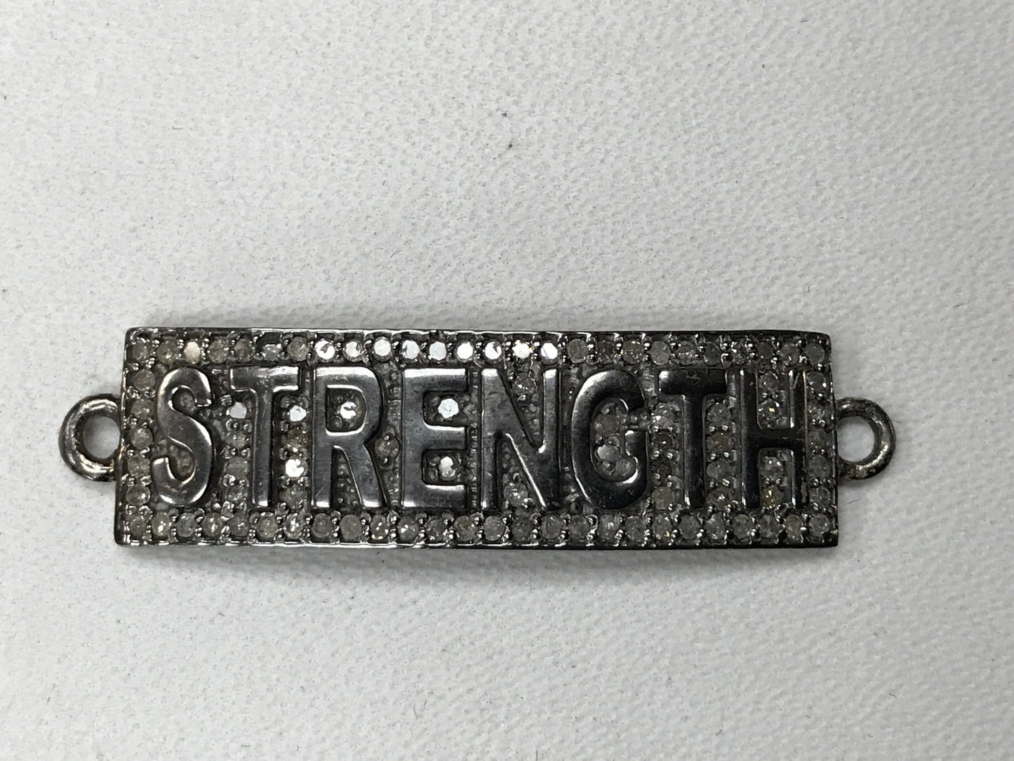Strength Plate Diamond Pendants & Charms