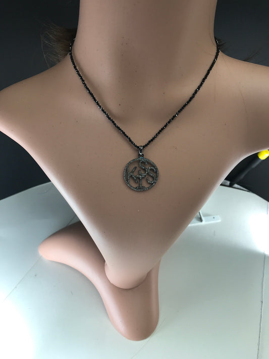 Kiss Diamond Pendant