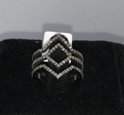 Rhombus Shape Diamond Ring