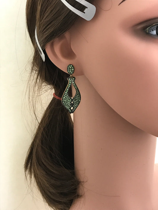 Tsvorite earrings