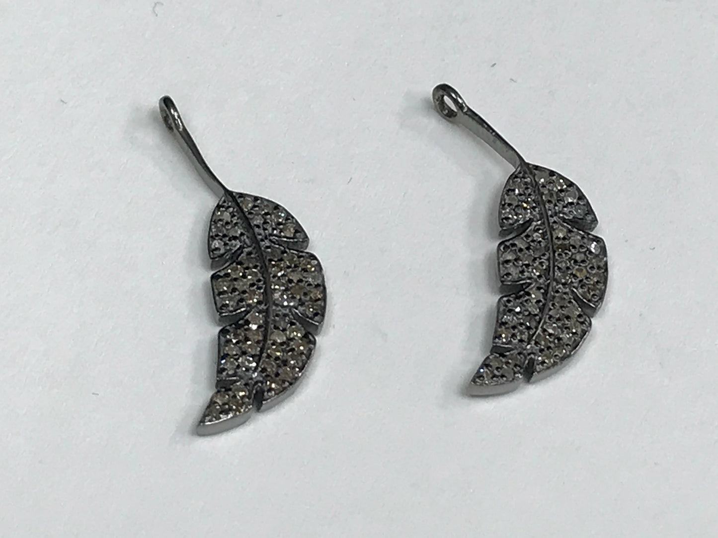 Leaves Diamond Charm