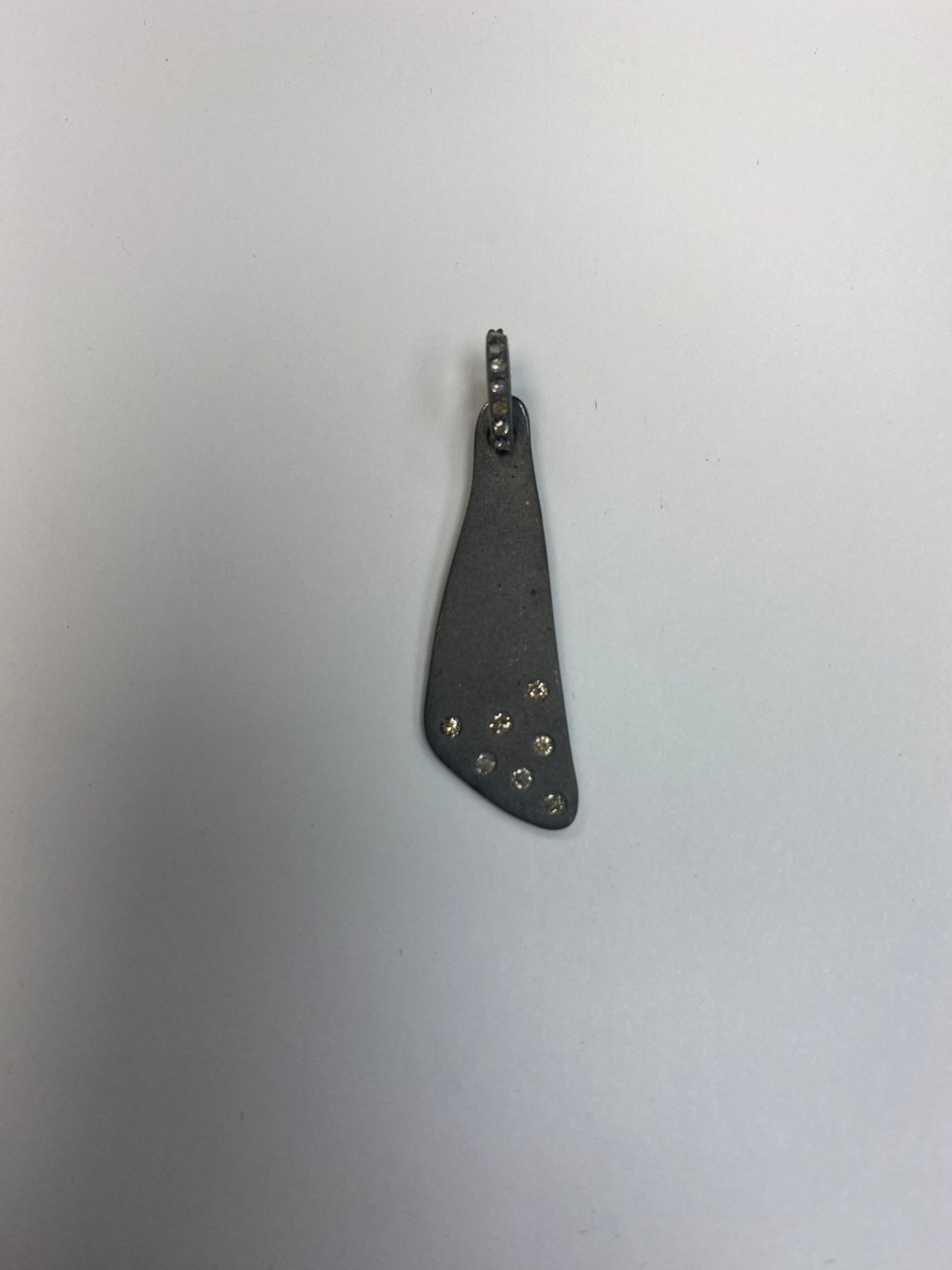 Silver Diamond Charm