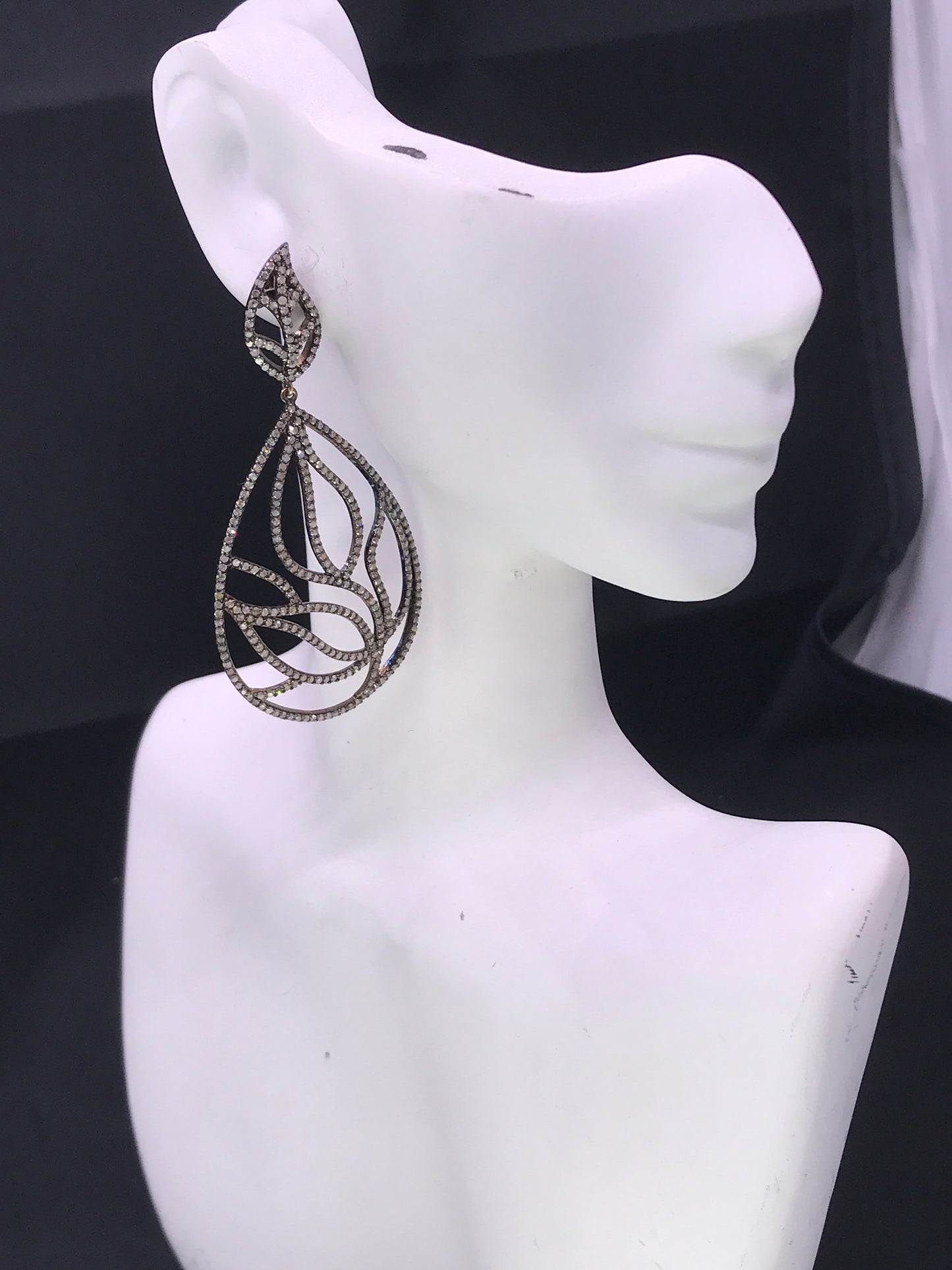 Diamond Earrings,