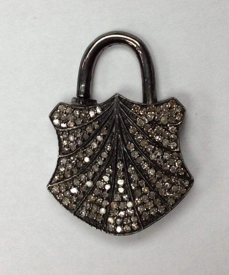 Lock Diamond Charm