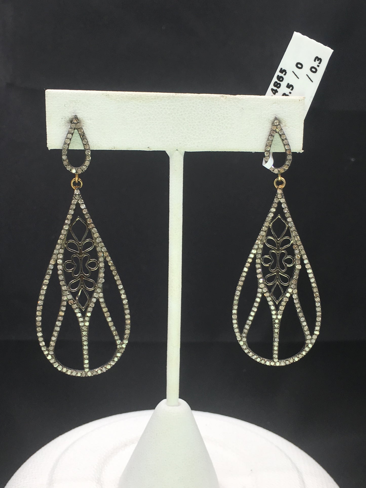 Diamond Earrings,