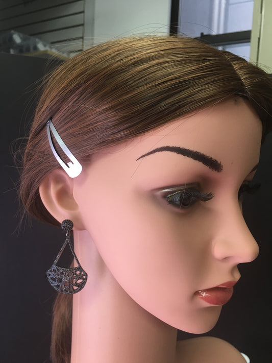 Earring Black Spinel