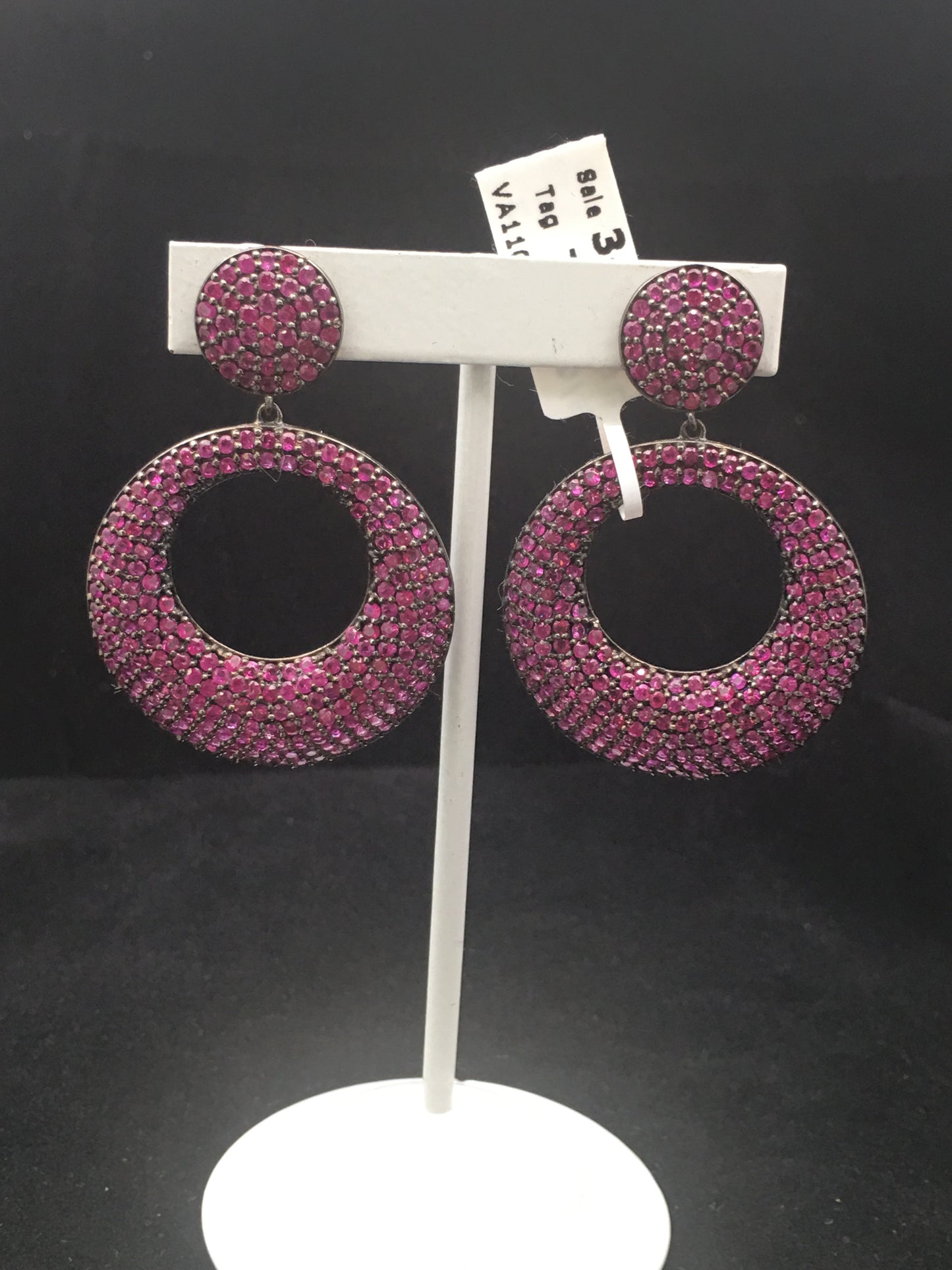 Ruby Earrings,