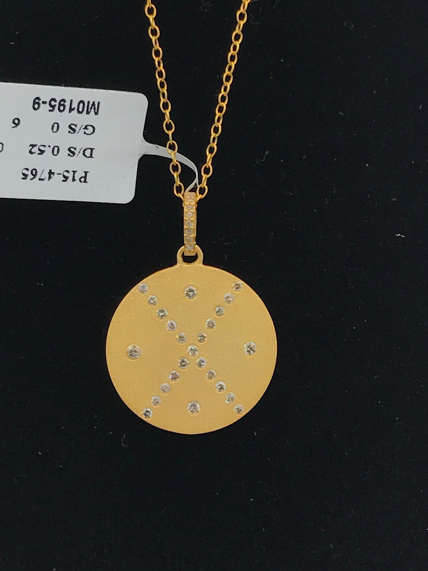 Circle Diamond Pendant