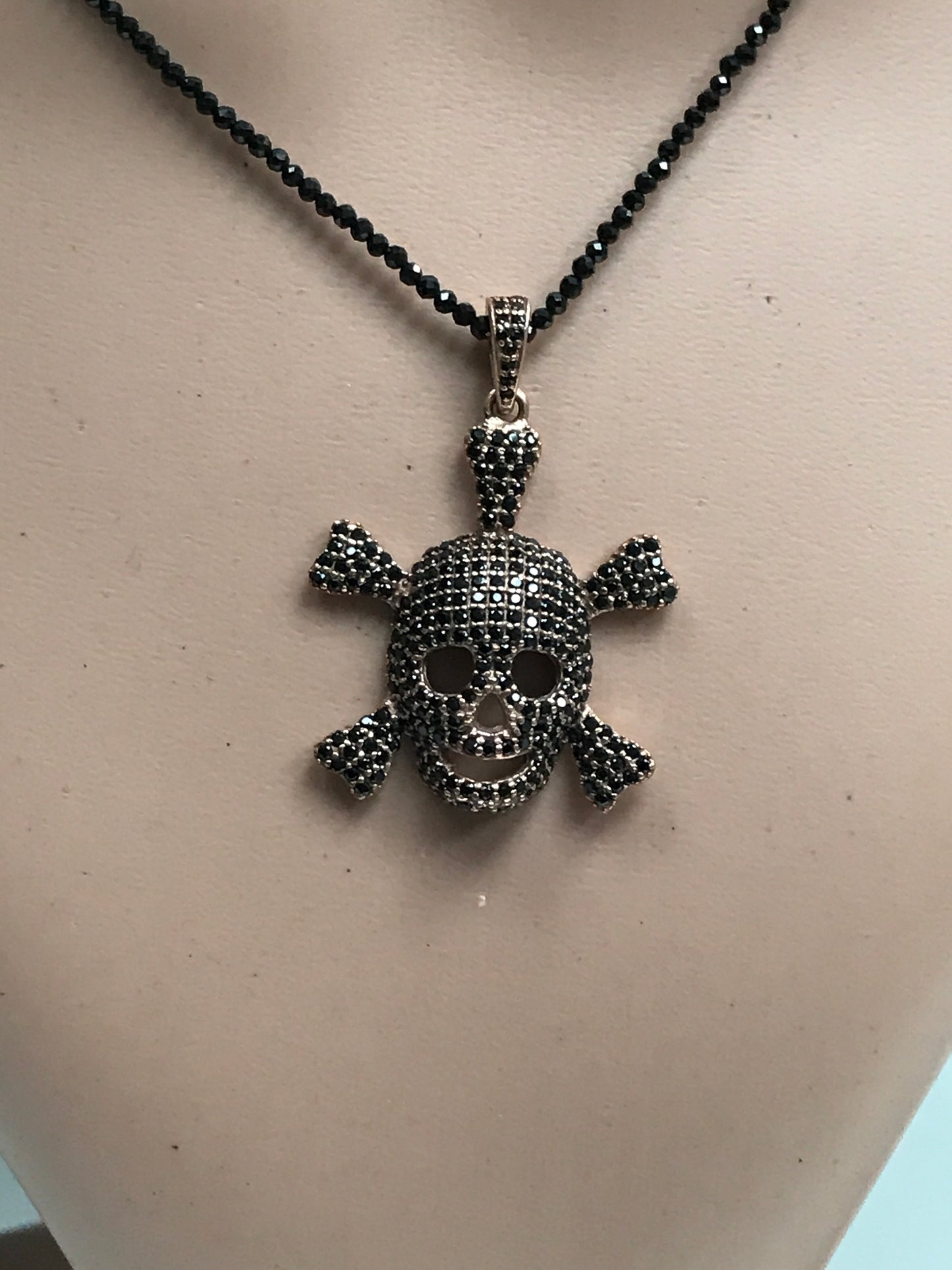 Black Spinel Charm