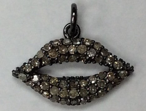 Lips Diamond Charm