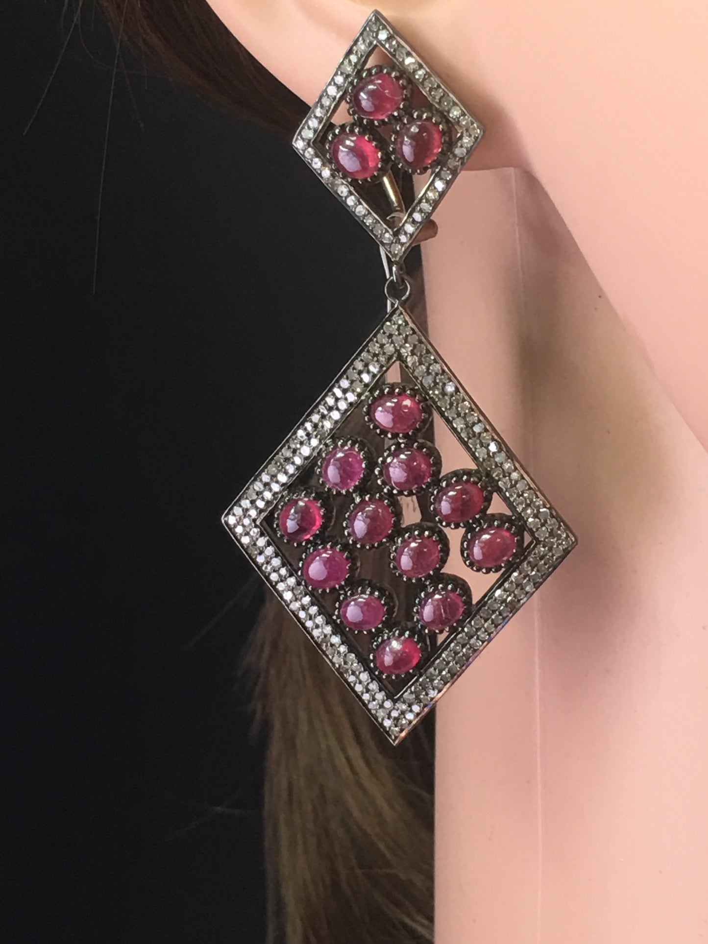Diamond Earrings,