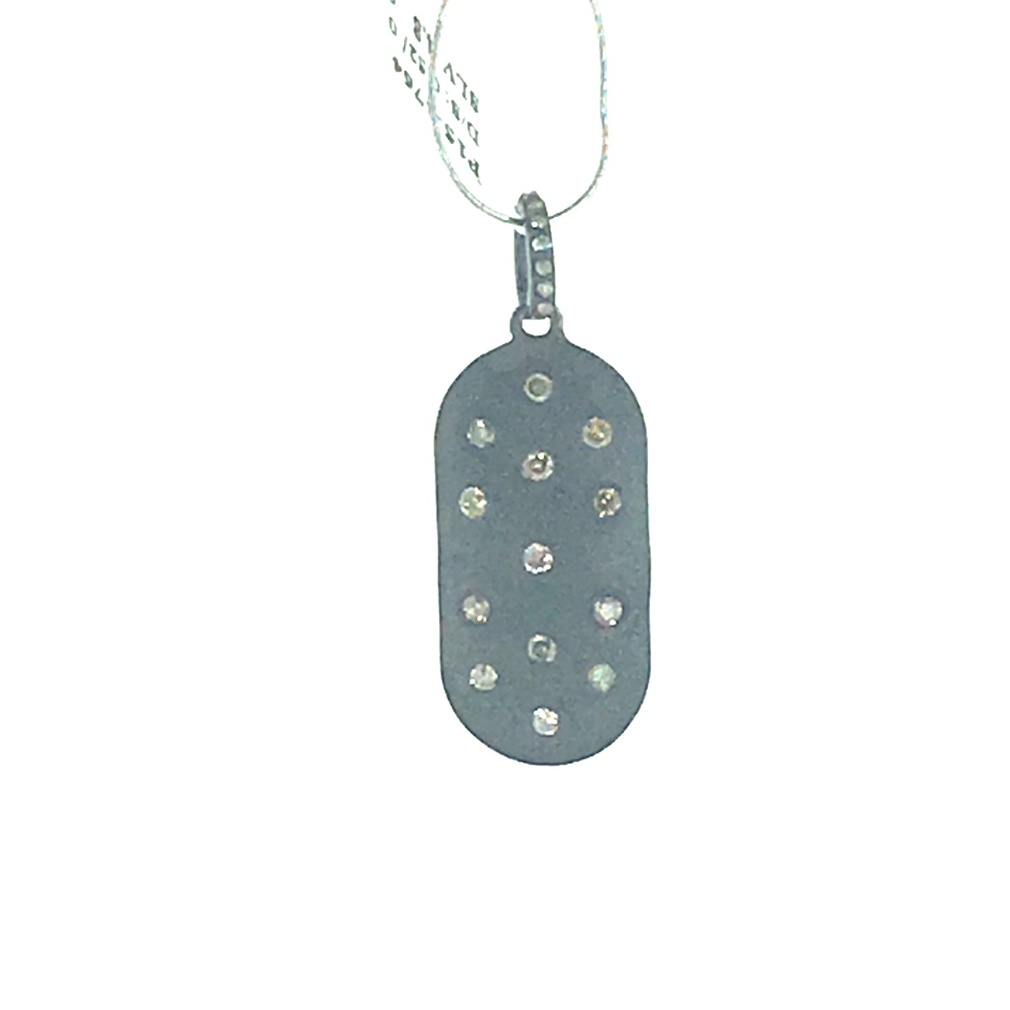 Rectangular Diamond Pendants