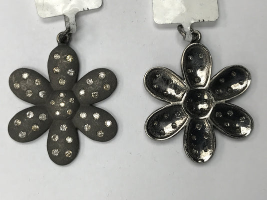 Flower Shape Diamond Pendants & Charm Approx 29 x 29 mm