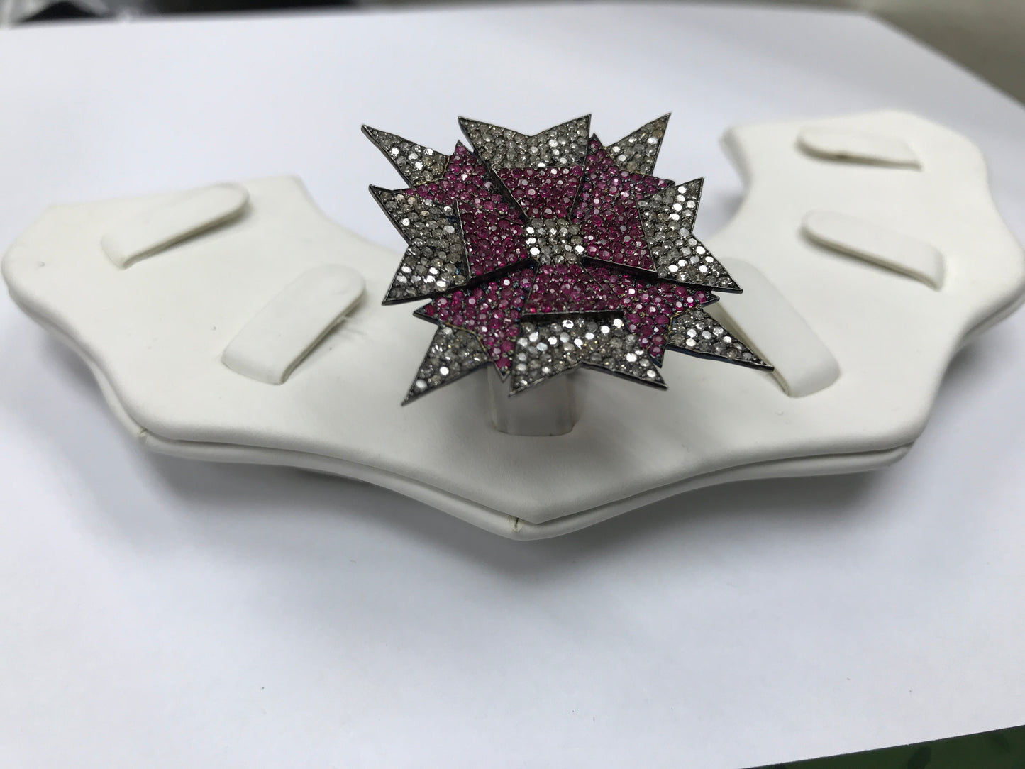 Diamond and Ruby Designer Ring