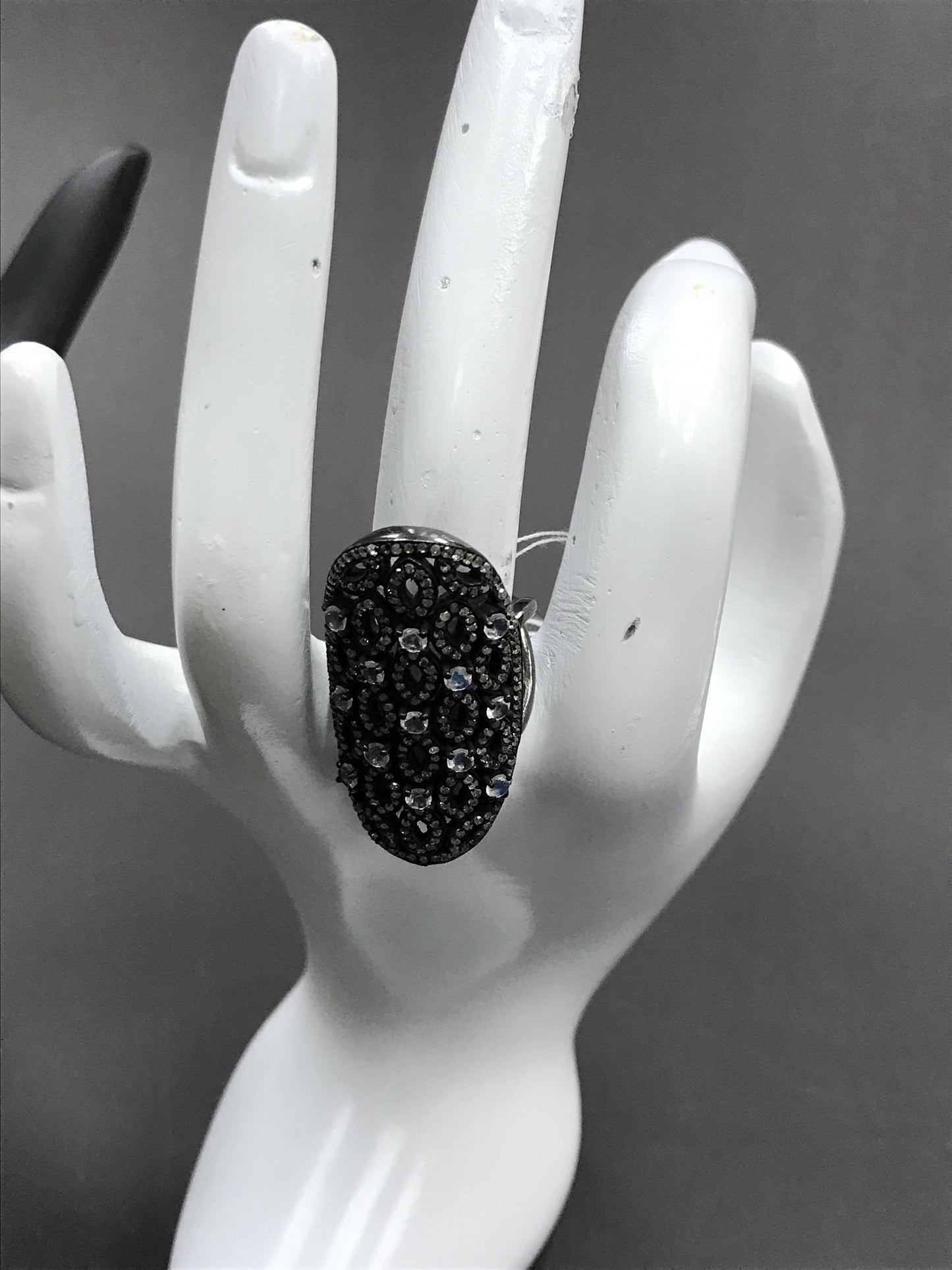 Diamond and Gemstone Designer Party Wear Ring