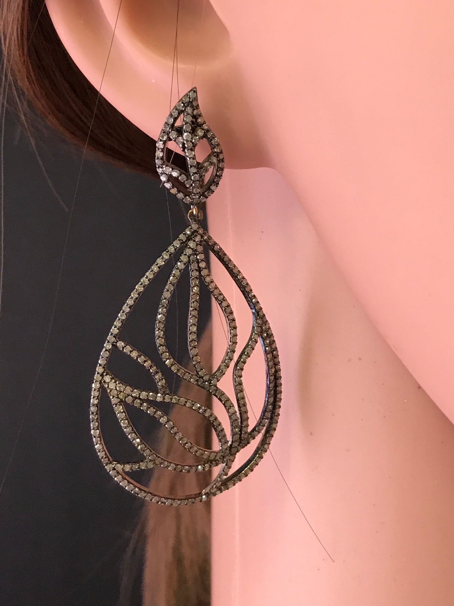 Diamond Earrings,