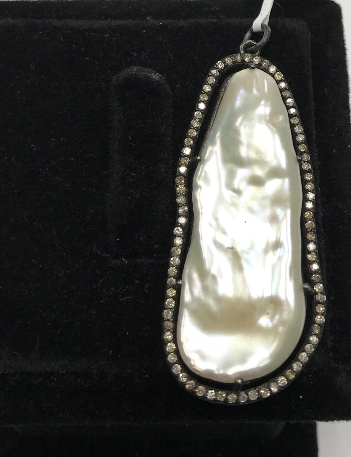 Pearl and Diamond Pendant