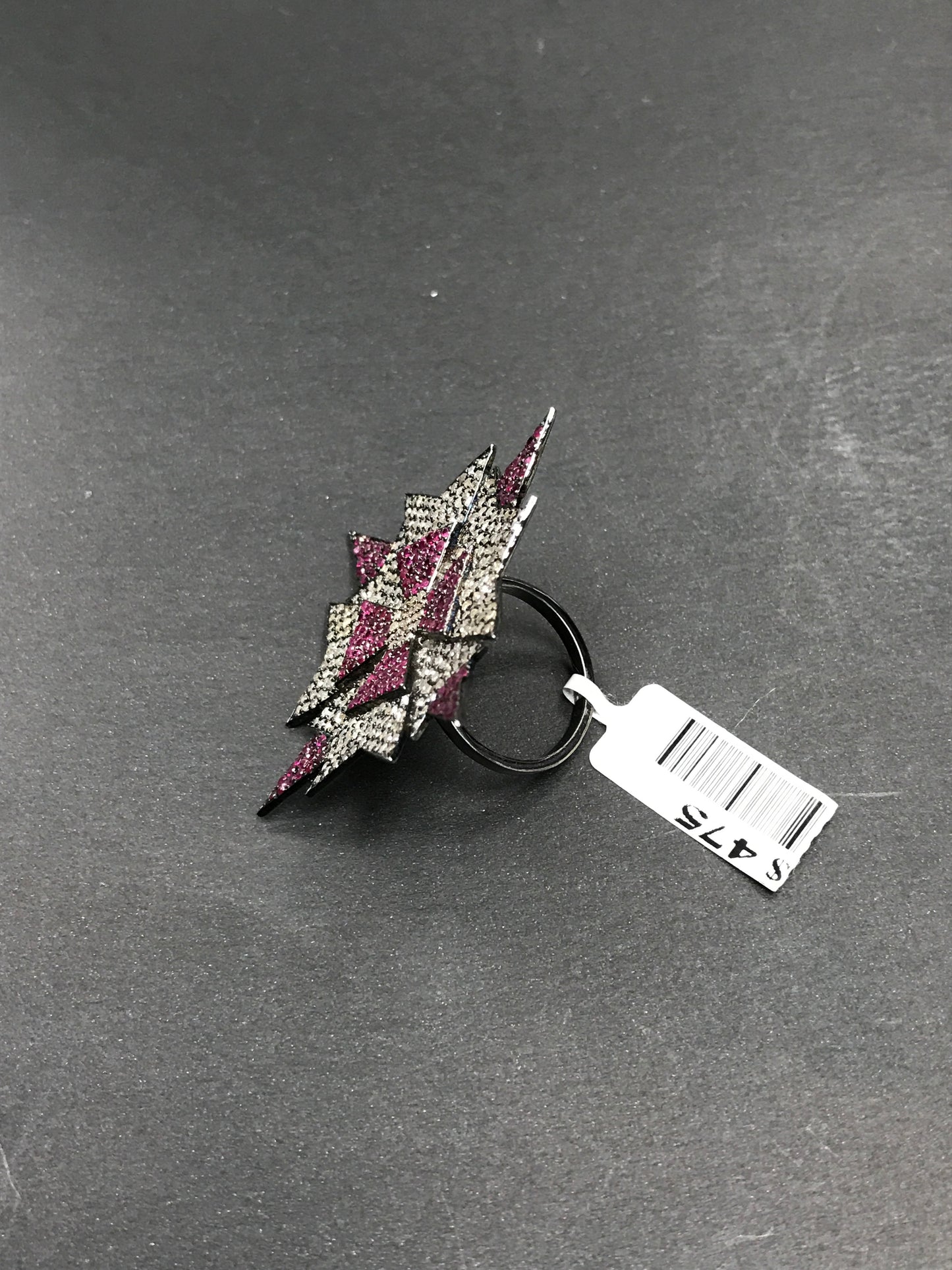Diamond and Ruby Designer Ring