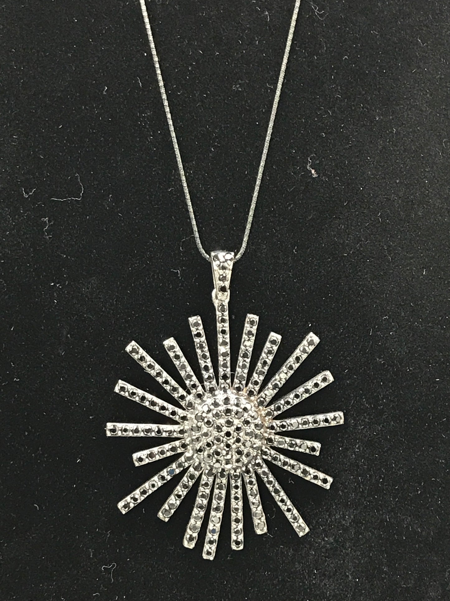 Sun Burst Shape Pendant
