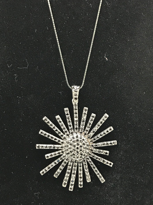Sun Burst Shape Pendant