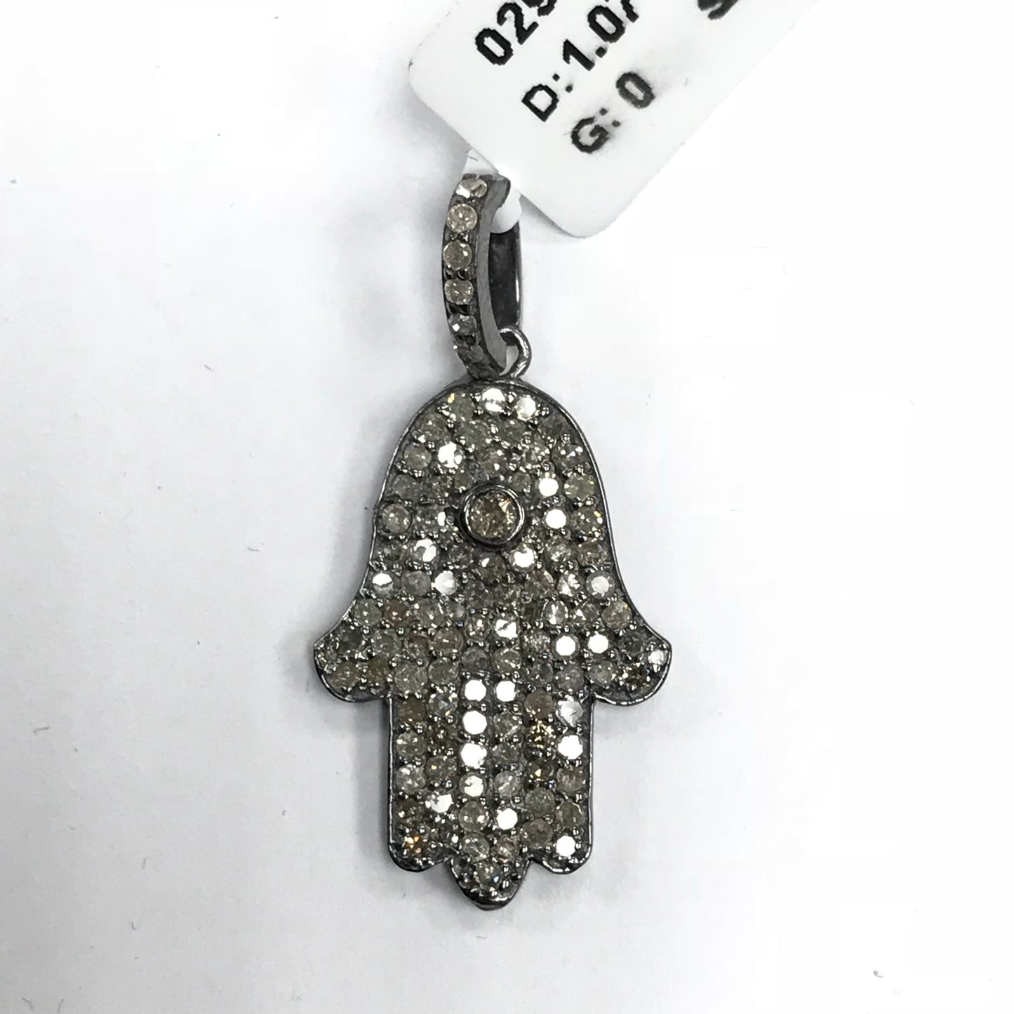 Pave Diamond Detail on Charms