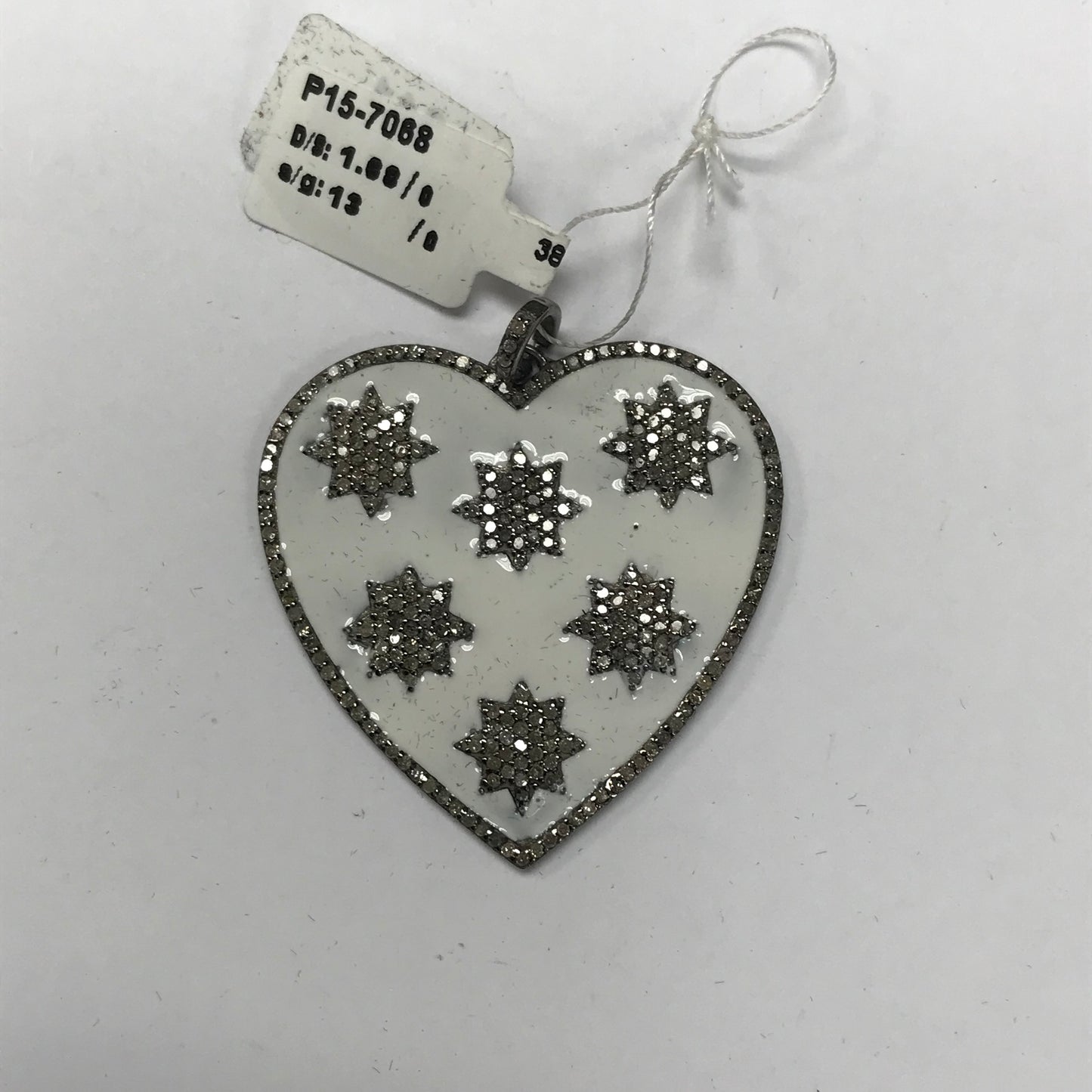 Heart Shape Diamond Pendant