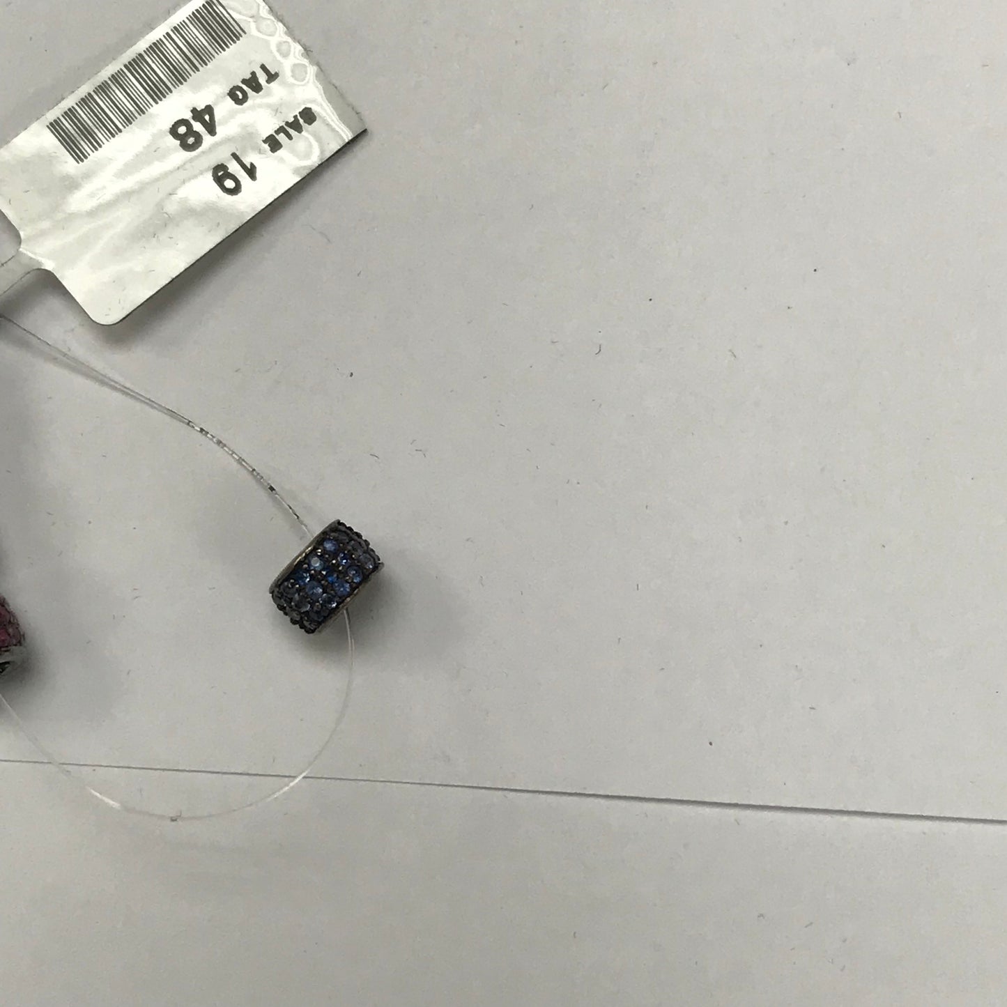Sapphire Pave Beads