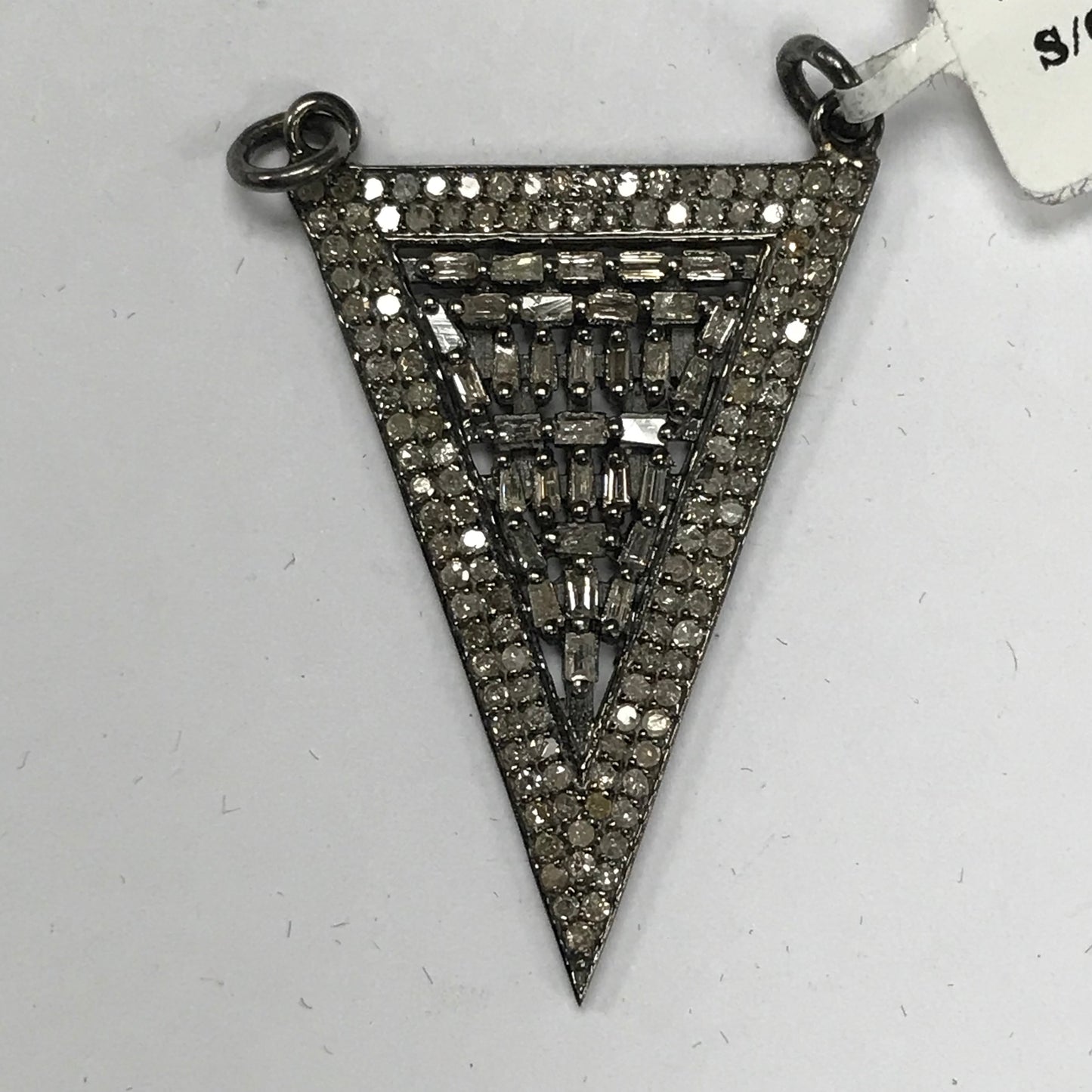 Triangle Shape Diamond Pendant