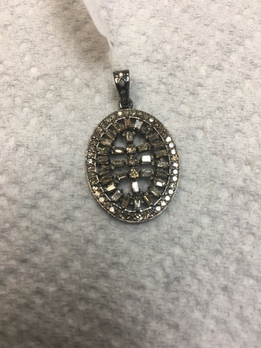 Pear Shape Diamond Pendant